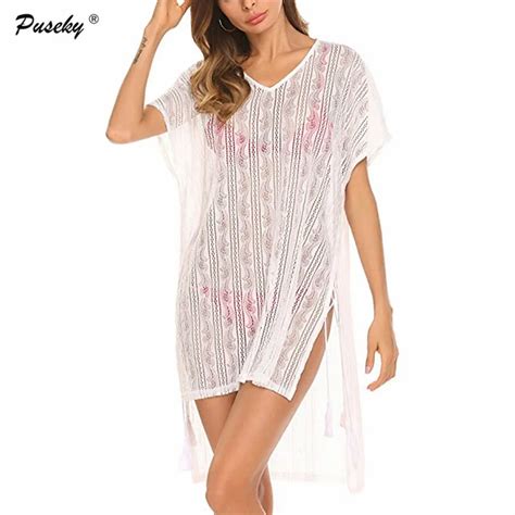 Summer Lace Beach Wear Cardigan Top Sexy Beach Cover Up 2018 New Hollow