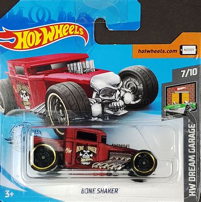 Bone Shaker HW Dream Garage Hot Wheels Oyuncak Araba Açılmamış Paketinde Janus Auction
