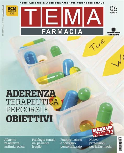 Abbonamento A Tema Farmacia Cartaceo Biennale Italia