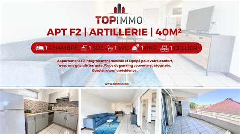 LOCATION Appartement F1 Artillerie YouTube