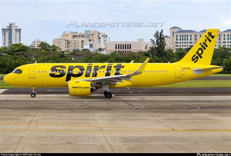 N Nk Spirit Airlines Airbus A N Photo By Wilfredo Torres Id