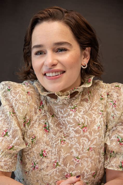 EMILIA CLARKE at Game of Thrones, Season 8 Press Conference in New York ...