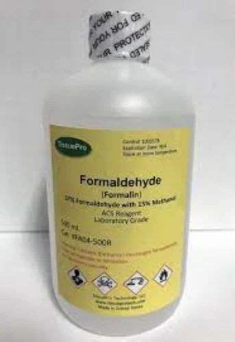 Formaldehyde Solution 37 41w V For Surface Disinfectant 50 L Drum At