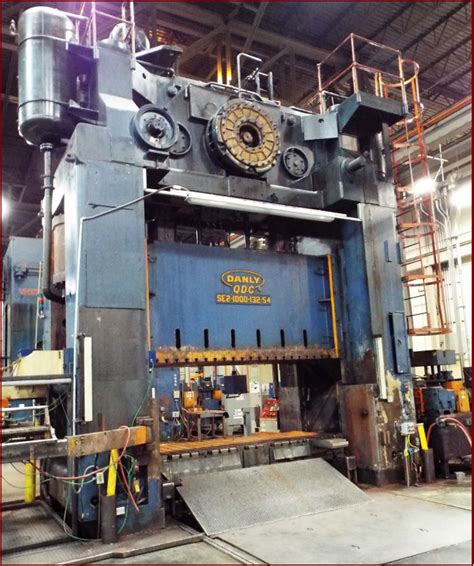 Ton Danly Straight Side Press For Sale Used Call