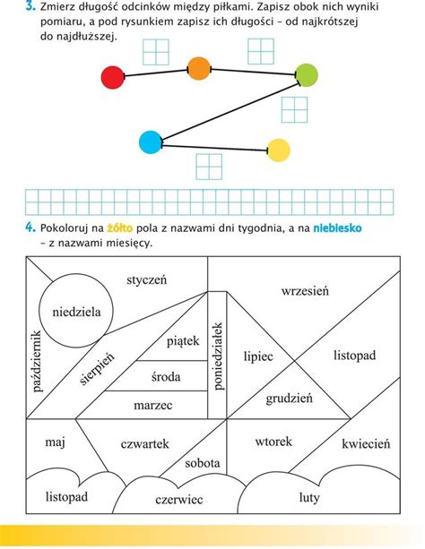 Znalezione Obrazy Dla Zapytania Dni Tygodnia Klasa 1 Map