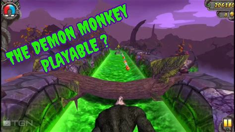 Temple Run 2 The Demon Monkey King Playable Character Youtube