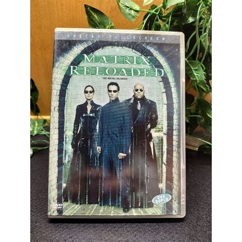 DVD Duplo Matrix Reloaded Original Usado Shopee Brasil