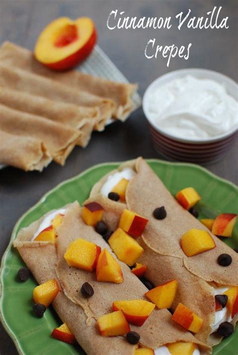 Cinnamon Vanilla Crepes