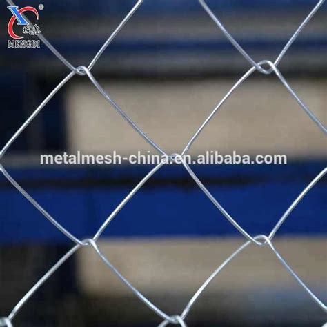 Hot Dip Galvanized 6ft Chain Link Fencing With Barbed Wire