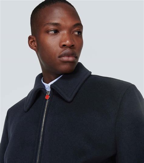 Kiton Wool and cashmere blouson jacket Kiton