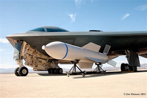 Rare Image Of A B 2 Stealth Bomber And Its Massive Ordnance Penetrator