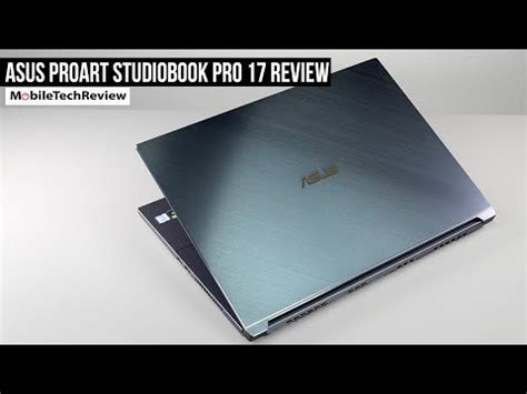 ASUS ProArt StudioBook Pro 17 Mobile Workstation W700G3T