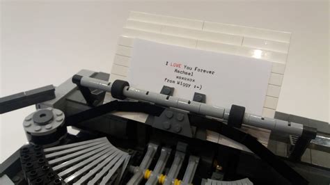 LEGO Ideas Typewriter 2 - The Brothers Brick | The Brothers Brick