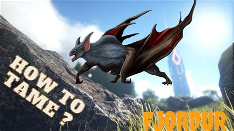 Ark New Map Fjordur How To Tame Desmodus Youtube