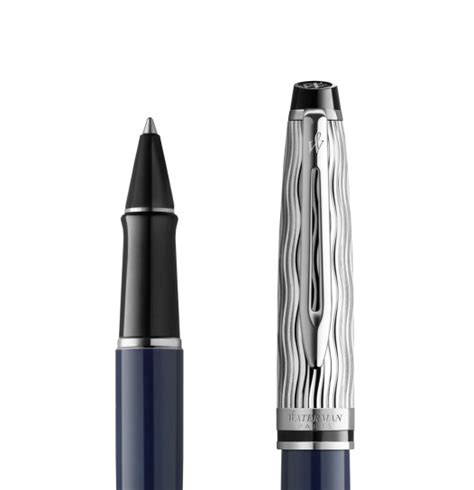 Waterman Expert L Essence Du Blue Ct Rollerball Pen