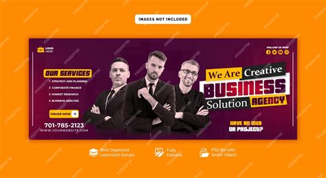 Premium Psd Digital Marketing Agency And Corporate Facebook Cover Template