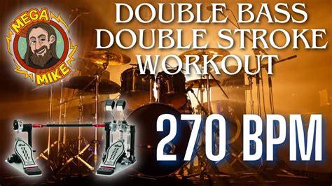 Fast Double Bass Workout Minutes Non Stop Bpm Double Stroke