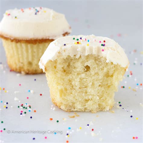 Sprinkles Copycat Vanilla Cupcakes - American Heritage Cooking