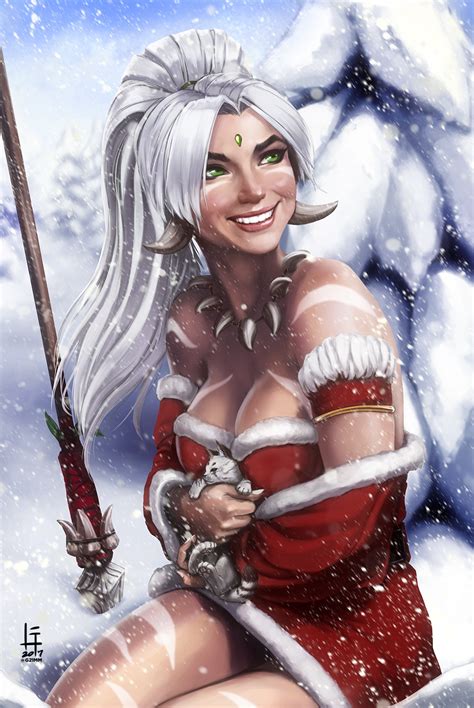 Snow Bunny Nidalee League Of Legends Poster Prints In 2020 League Of