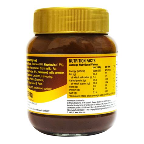 Delfi Chocolate Spread Double Hazelnut 350g - Eezee