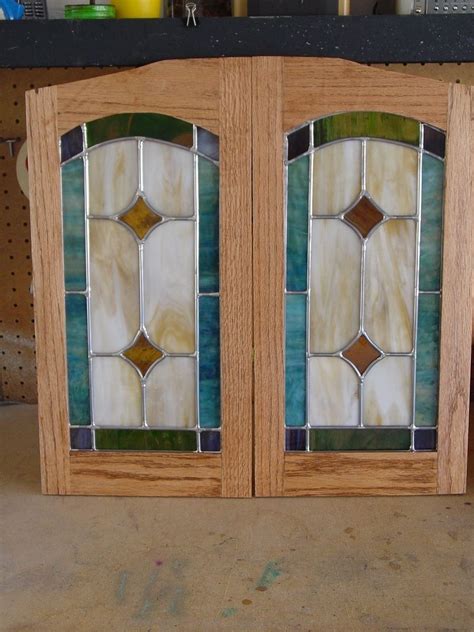 Stained Glass Kitchen Cabinet Doors Add An Artistic Touch To Your