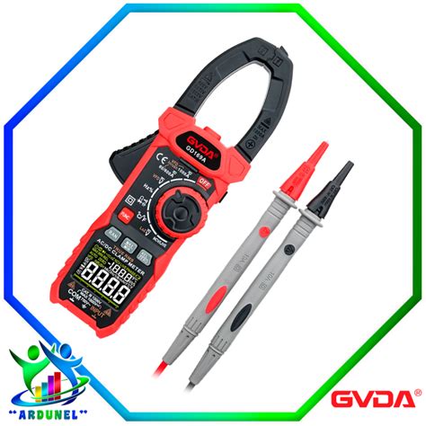 Pinza Amperimetrica Y Voltimetro Digital Profesional Gd A