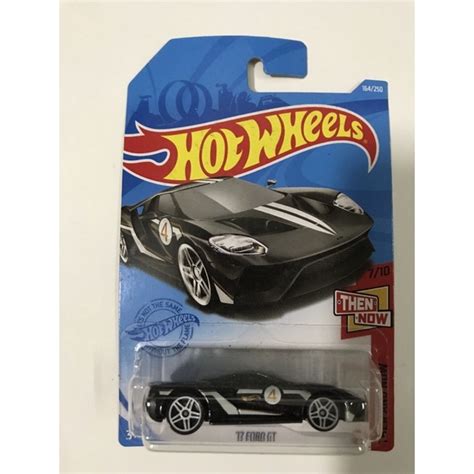 Hot Wheels 17 Ford GT Black HW THEN AND NOW Series Shopee Malaysia