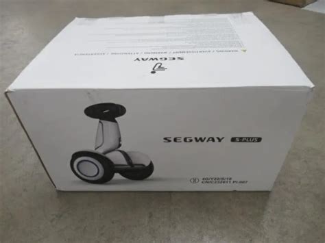 Segway Ninebot S Plus Self Balancing Electric Scooter With Led Light