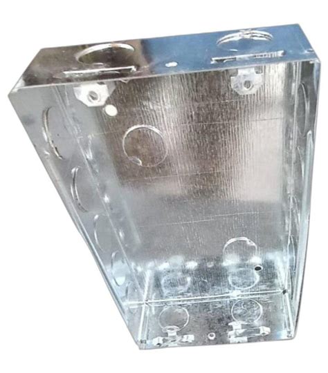 Mild Steel Ms 6m Rectangular Modular Electrical Box Silver At Rs 40piece In Indore