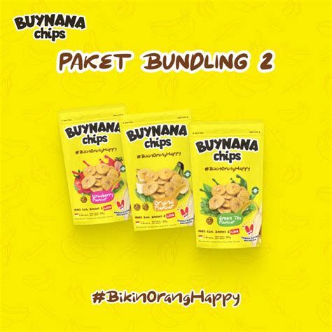 Jual Paket Bundling Buynana Chips Pcs Shopee Indonesia