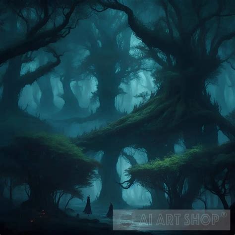 Forest Dark Fantasy Art