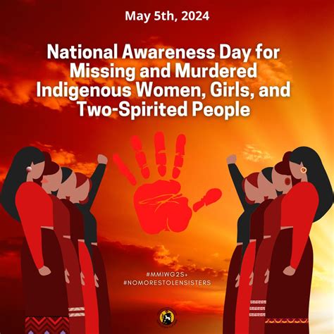 May 5th Is National Awareness Day For Missing And Murdered Indigenous