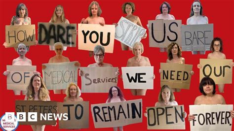 St Peter S Hospital Protesters Get Naked In Online Video