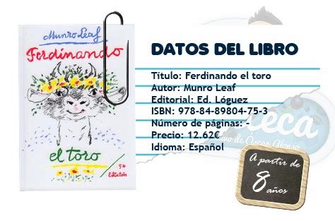 Libro Ferdinando El Toro La Eduteca