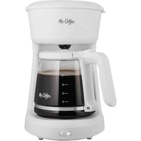 Mr. Coffee Simple Brew 12-Cup Coffee Maker - White | Berings