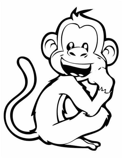 Cute Drawing Of A Monkey at GetDrawings | Free download