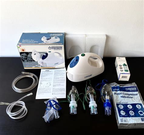 Bremed Bd Piston Compressor Nebulizer Health Nutrition Medical