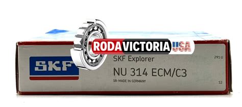 SKF GERMANY NU314 ECM C3 CYLINDRICAL ROLLER BEARING 70x150x35mm ...