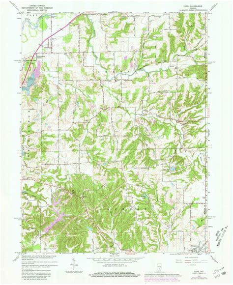 Cope In 1965 24000 Scale Map By United States Geological Survey Avenza Maps