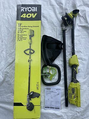 Ryobi V Cordless String Trimmer Tool Only Inch Rt