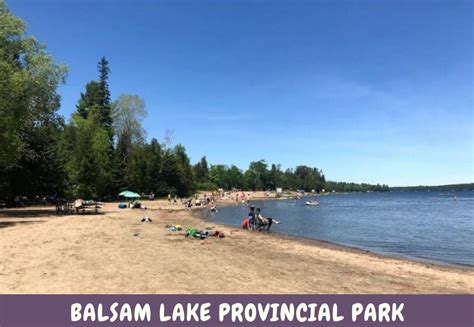 A Guide On Things To Do At Balsam Lake Provincial Park Camping The