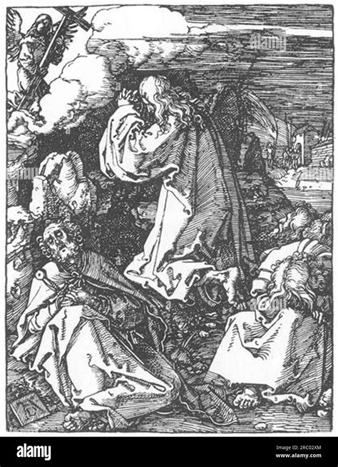 Christ On The Mount Of Olives 1511 By Albrecht Durer Stock Photo Alamy