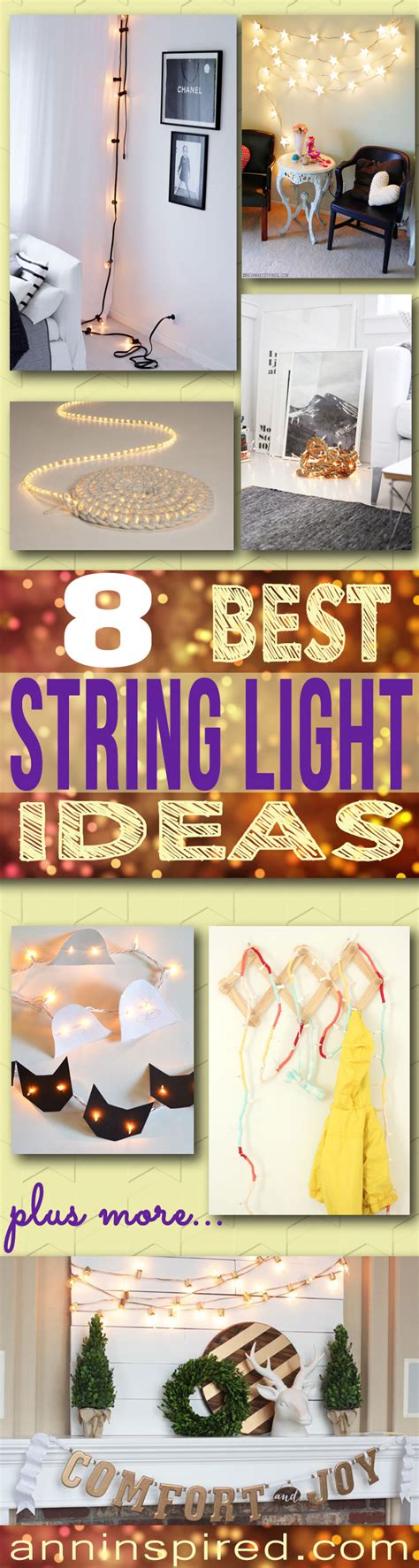 DIY String Light Ideas You'll Love | Ann Inspired