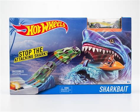 Mattel Hot Wheels Sharkbait Play Set