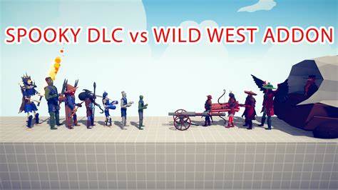 Spooky Dlc Team Vs Wild West Addon Team Totally Accurate Battle