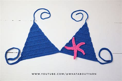 Ravelry Starfish Summer Bikini Top Pattern By What About Yarn