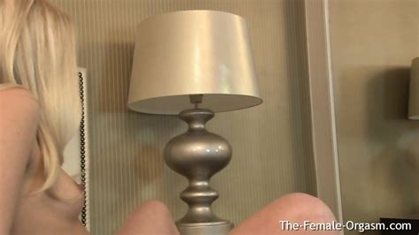 Stunning Blonde In Lingerie Mirror Admiration And Masturbation To Incredible Wet Pussy Pulsing