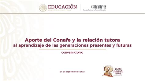 Aporte Del Conafe Y La Relaci N Tutora Al Aprendizaje De Las