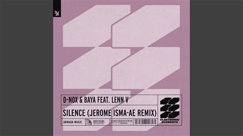 Silence Jerome Isma Ae Extended Remix Youtube Music