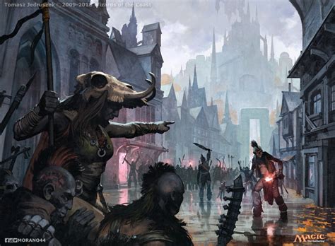 Mtgnexus Street Riot Art By Tomasz Jedruszek